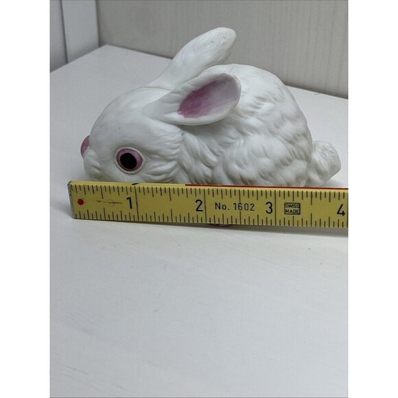 Vintage Easter Bunny White Porcelain Rabbit Ceramic Cute Spring Andrea Sadek - Picture 13 of 14